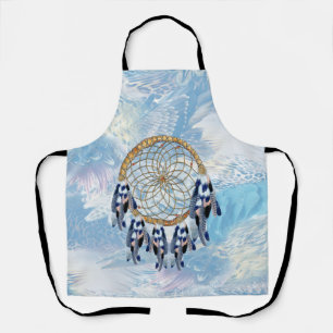 Exotic Blue Dream Catcher  Apron