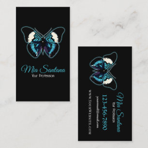 Exotic Butterfly Business Card