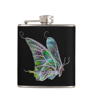 Exotic Butterfly Flask