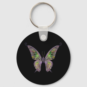 Exotic Butterfly Keychain