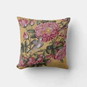 Exotic Camellias Cushion