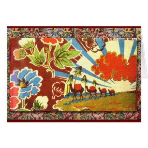 Exotic Caravan and Sunrise