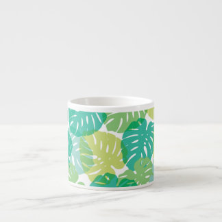 Exotic Cheese Plant: Tropical Monstera Espresso Cup