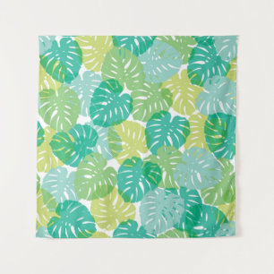 Exotic Cheese Plant: Tropical Monstera Tapestry