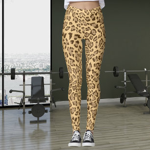 Exotic Cheetah Print Leggings