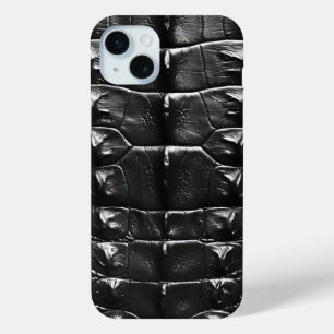 Exotic Crocodile Skin Texture iPhone 15 Mini Case