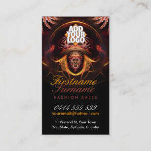 Exotic Dark Fantasy Mystical Business Cards