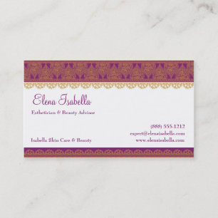 Exotic, Elegant, Royal Business Card