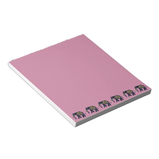 Exotic Elephant Notepad (Angled)