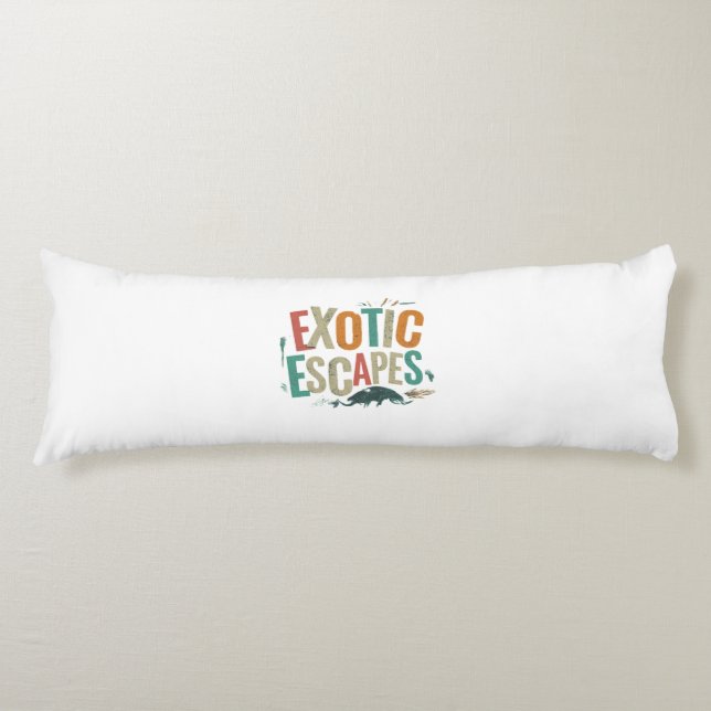 Exotic Escapes Body Cushion (Front)