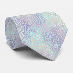 Exotic Faux Silk Luxury Wild Animal Gentleman's Tie
