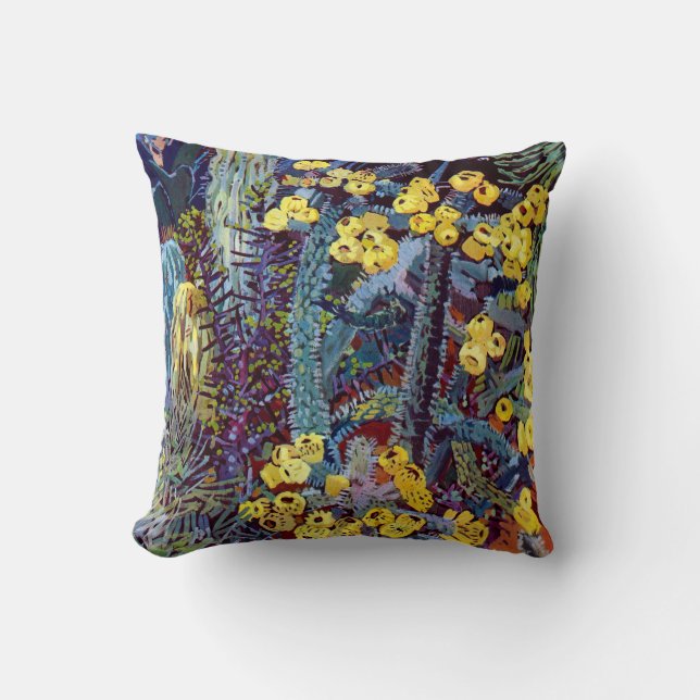 Exotic Flora #10 at SunshineDazzle Cushion (Front)