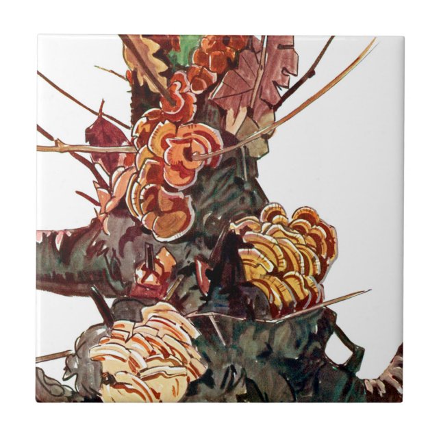 Exotic Flora #9 at SunshineDazzle Tile (Front)