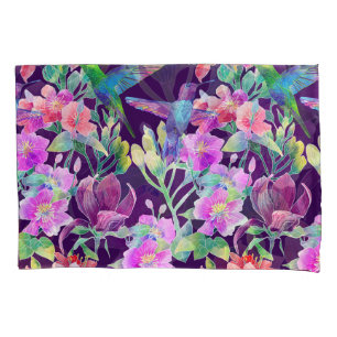 Exotic Flora and Fauna: Seamless Pattern Pillowcase