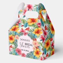 Exotic Floral Hawaiian Bridal Shower