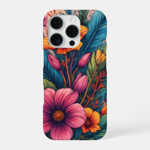 Exotic Floral iPhone 16 Pro Case