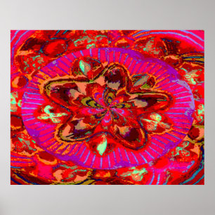 Exotic Flower - Fine Art Digital Graphics Poster