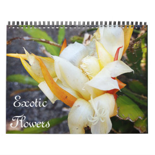 EXOTIC FLOWERS calendar