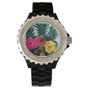 Exotic Flowers Watch
