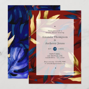 Exotic Forest Couples Shower Invitation