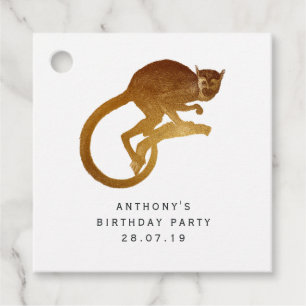 Exotic Forest Favour Tags