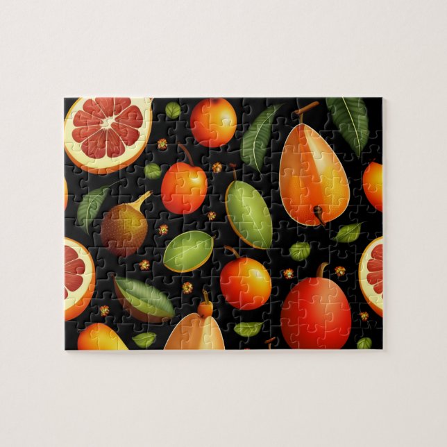 Exotic Fruits Jigsaw Puzzle (Horizontal)