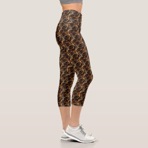 Exotic Giraffe Design, High Caprice Leggings