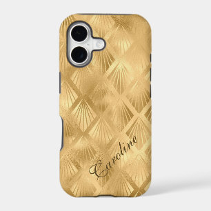 Exotic Gold Geometric Elegant Pattern