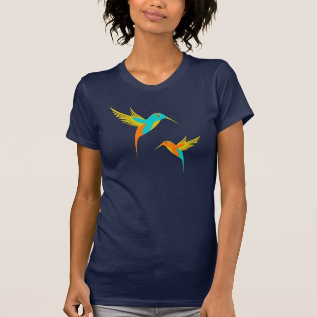 Exotic Hummingbirds T-Shirt (Front)