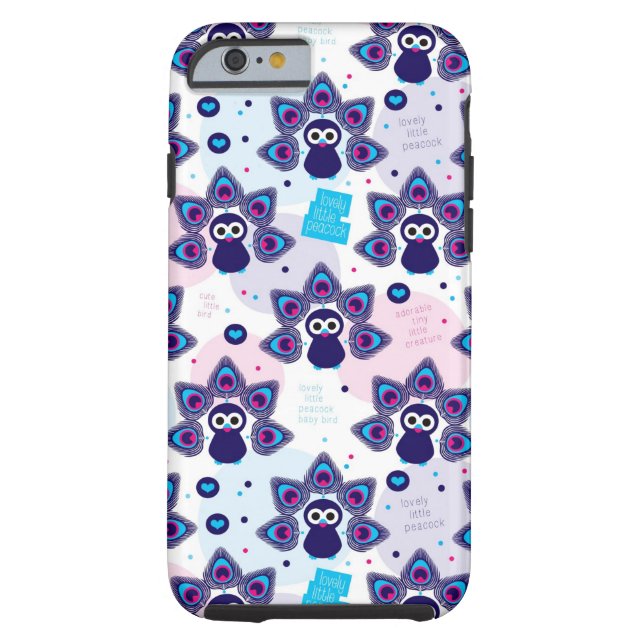 exotic india peacock pattern Case-Mate iPhone case (Back)