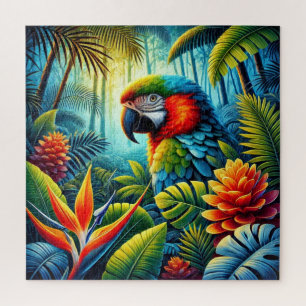 Exotic Jungle Adventure Jigsaw Puzzle
