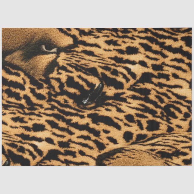 Exotic King Cheatah Tissue Paper (Front)