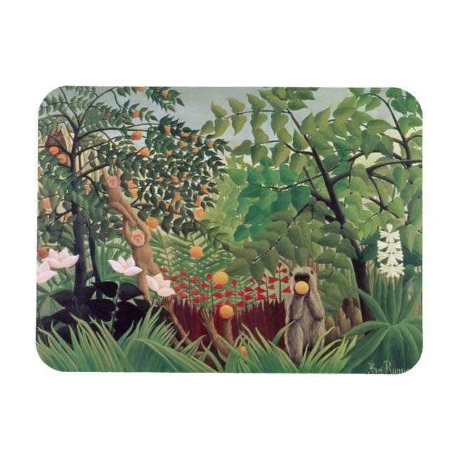 Exotic Landscape, 1910 Magnet (Horizontal)