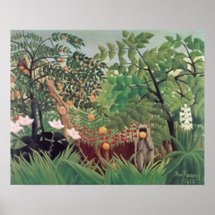 Exotic Landscape, 1910 Poster