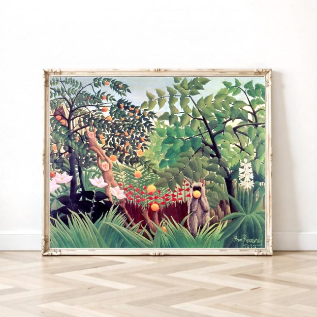  Exotic Landscape, Henri Rousseau Poster (Creator Uploaded)
