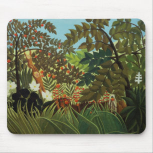 Exotic landscape mouse mat