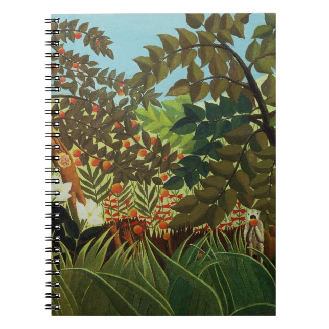 Exotic landscape notebook (Front)