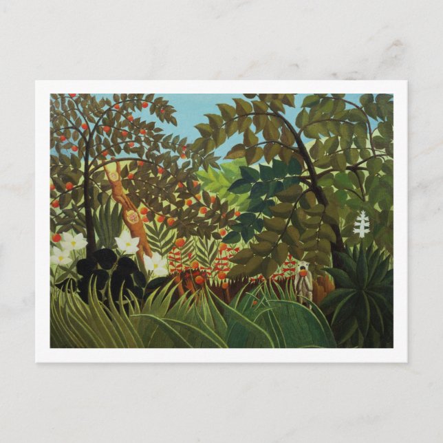 Exotic landscape postcard (Front)