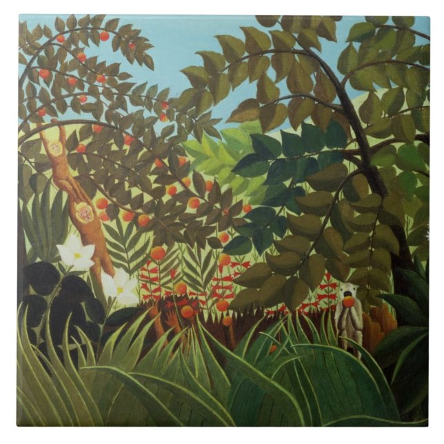 Exotic landscape tile (Front)