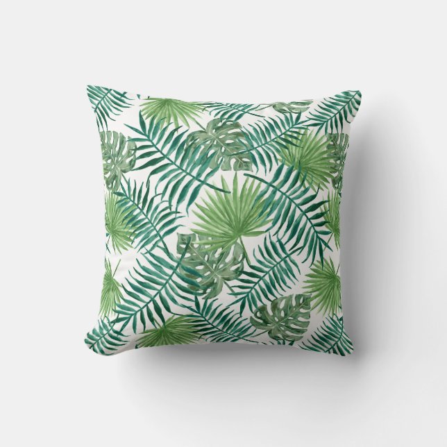 Exotic Leaves Cushion (Front)