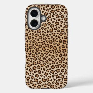 Exotic Leopard print pattern design iPhone 16 Case