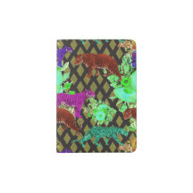 exotic leopards and tigers passport holder