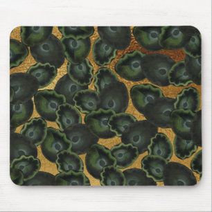 Exotic Lily leaves pattern Mouse Mat