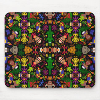 Exotic, magic and charming Colombia pattern design Mouse Mat