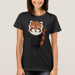 Exotic magical little red panda bear T-Shirt