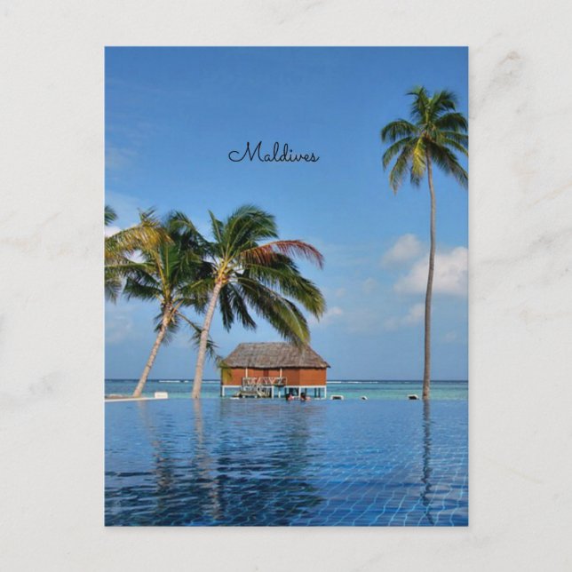 Exotic Maldives Postcard (Front)