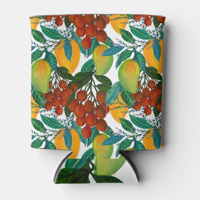 Exotic Mango: Summer Seamless Can Cooler (Front)