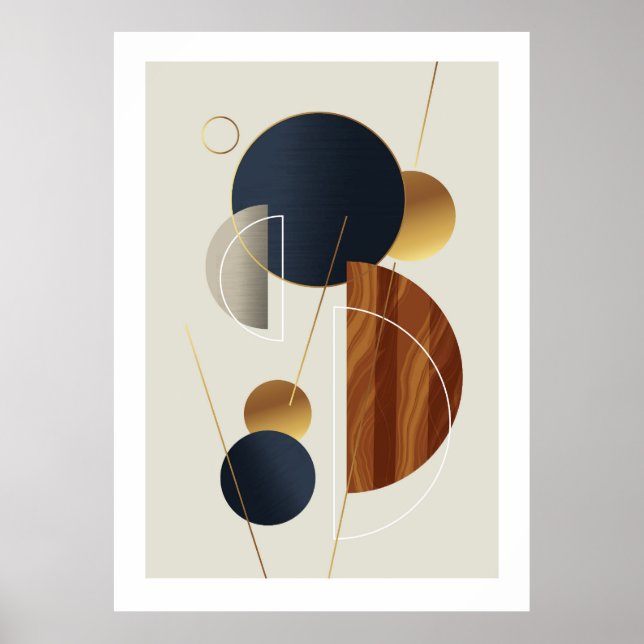Exotic marble design poster (Front)