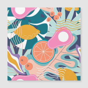 Exotic, modern jungle collage.