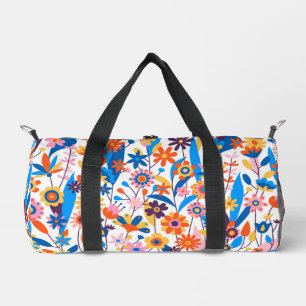 Exotic Multicolored Floral Background-32939 Duffle Bag